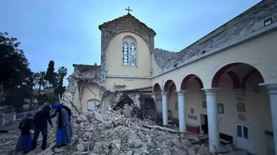 Caritas Turkije - De kantoren van Caritas Turkije in Iskenderun zijn vernield door de aardbeving.