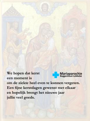 kerstwensen 2023 - Mariaparochie