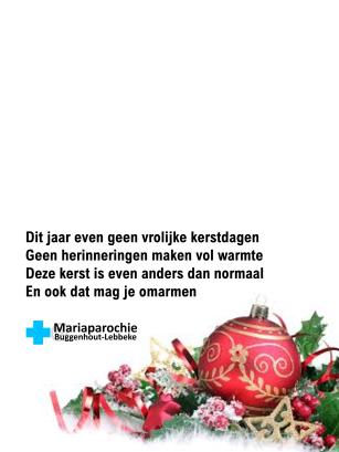 kerstwensen 2023 - Mariaparochie