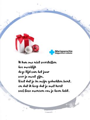 kerstwensen 2023 - Mariaparochie