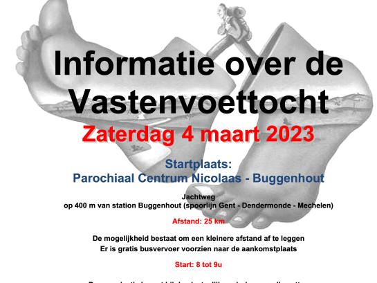 vastenvoetentocht 2023